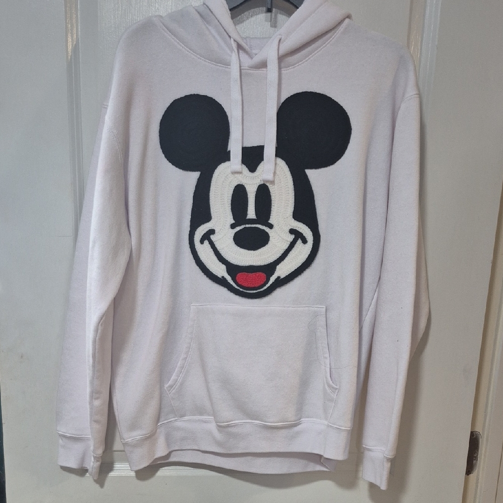 Mickey Mouse White Hoodie